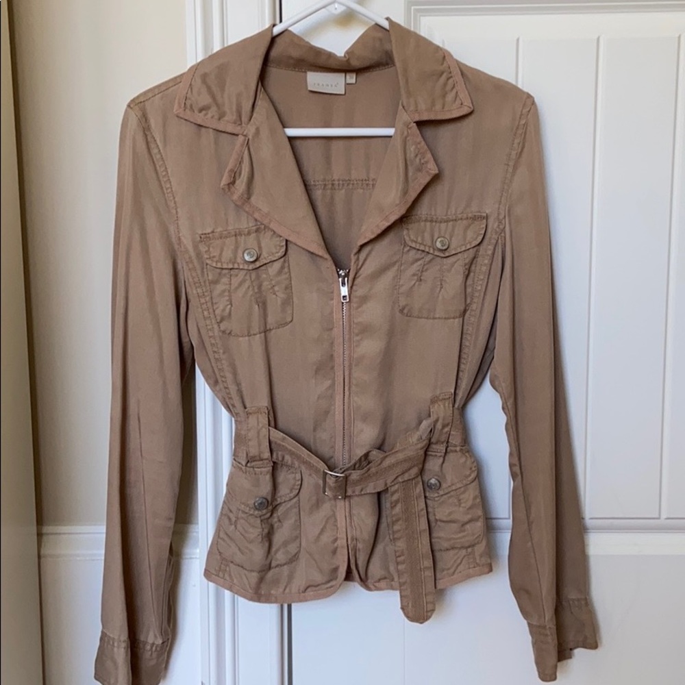 Fransa Belted Jacket, sz 38, Excellent Condition